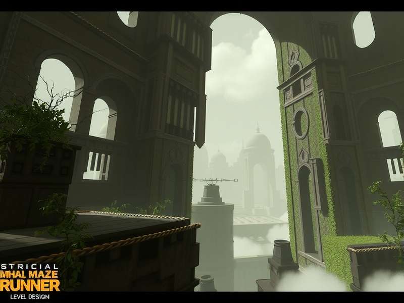 Diverse level designs across Indian regions Mahal Maze Runner Level Design